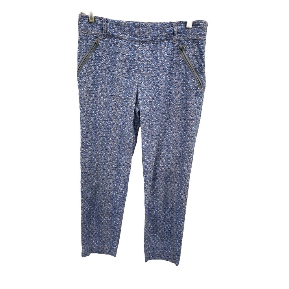 Anthropologie Cartonnier Charlie Trouser Pants Womens 2 Seashell Cropped SI52